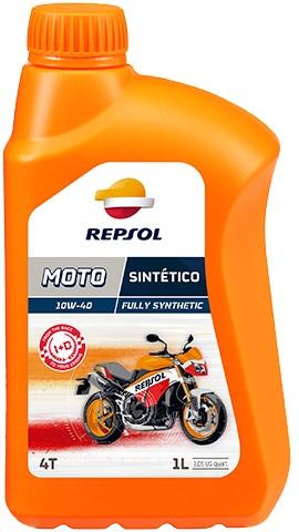 Repsol 041 - REPSOL MOTO SINTÉTICO 4T 10W-40 1 LITRO