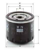 Mann W79 - [*]FILTRO ACEITE