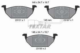 Textar 2313101 - PASTILLA DE FRENO