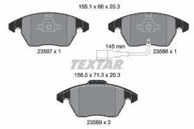 Textar 2358701 - JUEGO PASTILLAS  DE FRENO