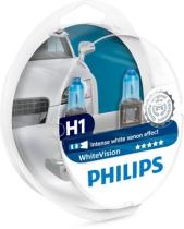 Philips 12258WHVSM - LAMPARA H1 WHITEVISION 12V 55W P14,