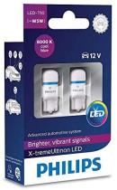 Philips 127998000KX2 - WEDGE BASE (T10) XV LED 8000K