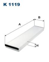  K1119 - FILTRO HABITACULO FILTRON