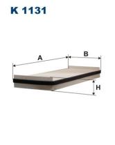 K1131 - FILTRO HABITACULO FILTRON