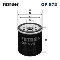 FILTR OP572 - FILTRO ACEITE FILTRON