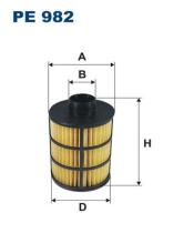 FILTR PE982 - FILTRO COMBUSTIBLE