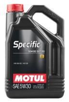 Motul 106375 - MOTUL SPECIFIC VW 504.00-507.00 5W30 5 LITROS