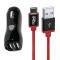 Pool Line 2160 - CARGADOR MECHERO RM CONNET, CON DOBLE CONEXION USB + CABLE